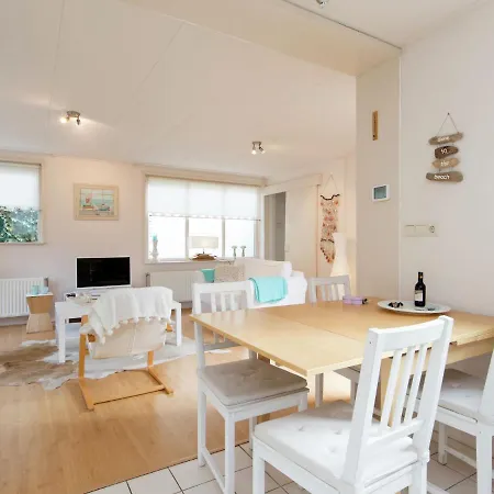 Modern Holiday In With Forest Near